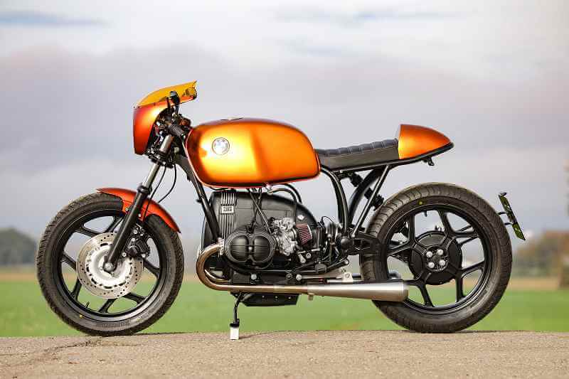 BMW R1070 Cafe Racer SE Concept Bike orange