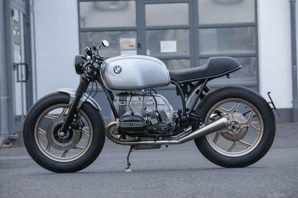BMW R80 Cafe Racer Concept Bike Spécial Argent