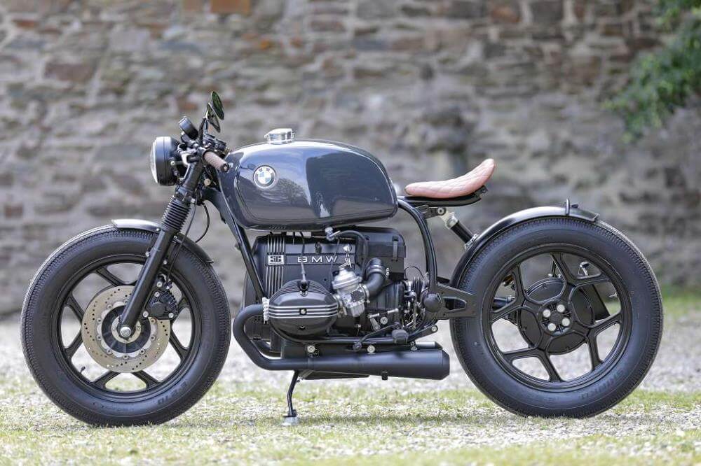 BMW Bobber SE Concept Bike Racer gris classique