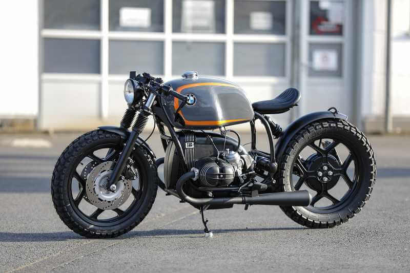 BMW Bobber SE Concept Bike Racer Edition gris orange #3