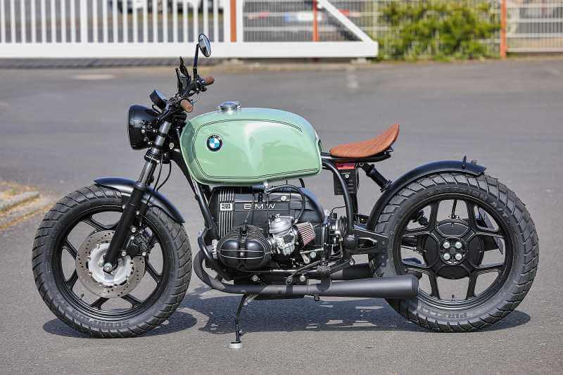 BMW Bobber SE Concept Bike vert clair