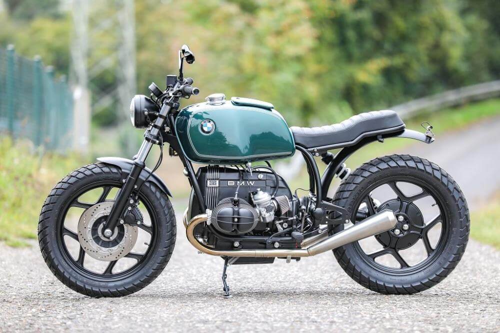 BMW Roadster SE Concept Bike Green Beauty Edition Courte