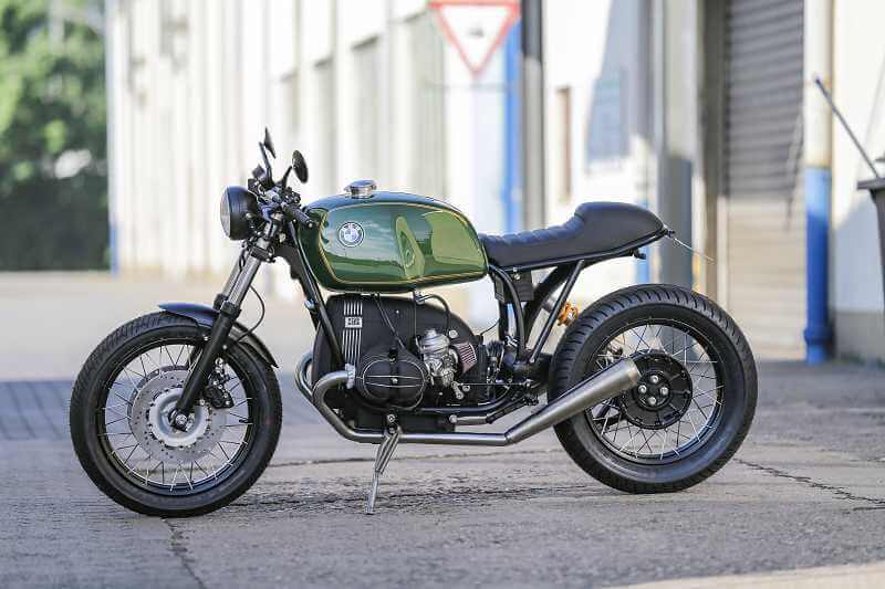 BMW R100R Cafe Racer SE Concept Bike Vert Édition Limitée