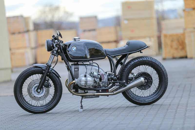 BMW R65 Cafe Racer SE Concept Bike Classic Black Line