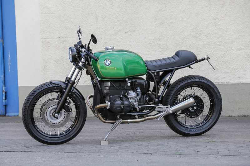 BMW R100R Cafe Racer SE Concept Bike Green Hell Edition