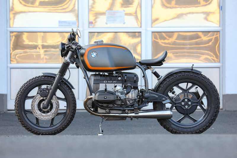 BMW Bobber SE Concept Bike Basic yelow gray