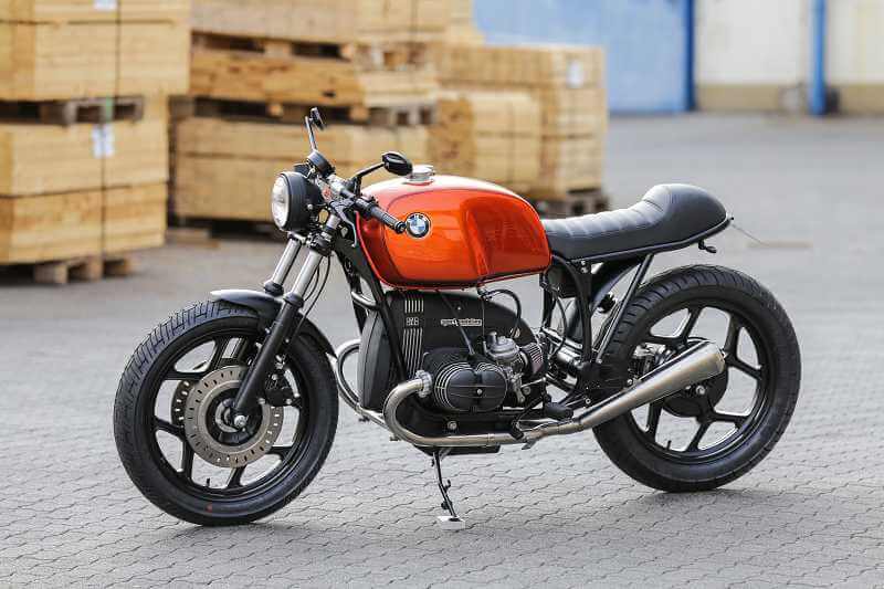 BMW R65 Cafe Racer SE Concept Bike Édition Orange