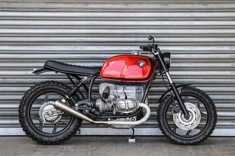 BMW Scrambler SE Concept Bike Early Edition Rouge