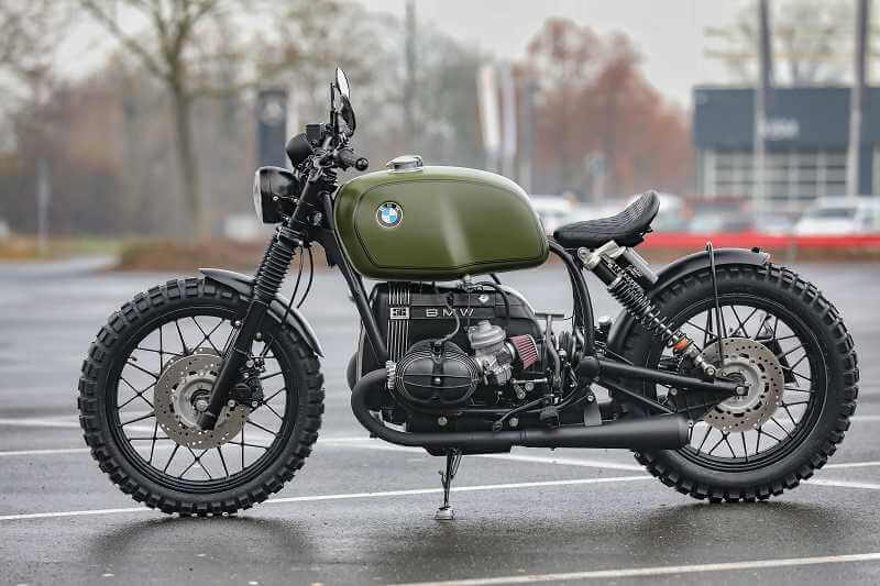 BMW Bobber SE Concept Bike Twinshock First Edition vert olive