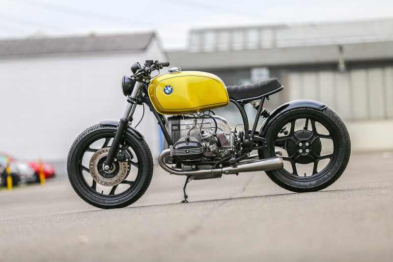 BMW Bobber SE Concept Bike yellow First Edition