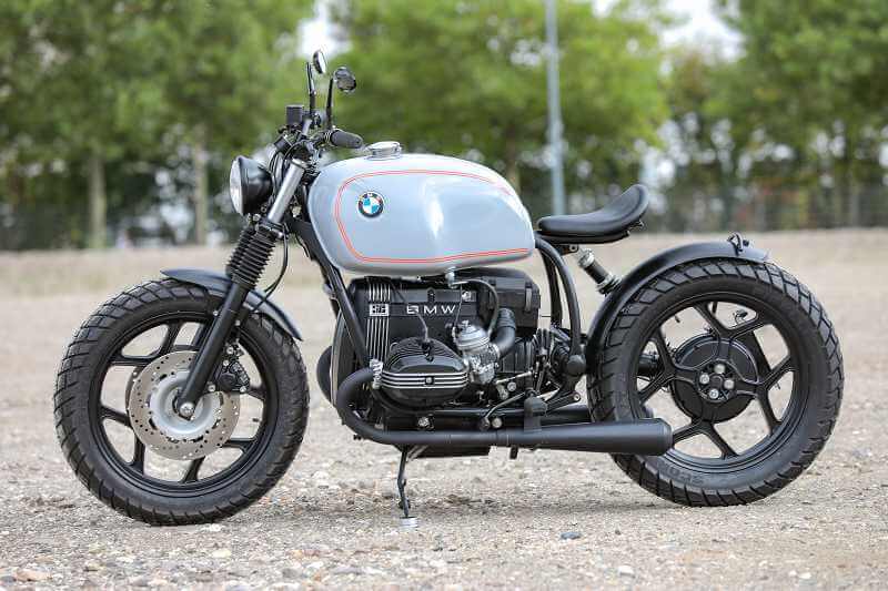 BMW Bobber SE Concept Bike Gris bleu de base