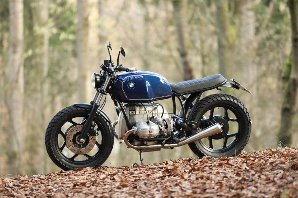 BMW Roadster Concept Bike Dark Blue Edition Lungo