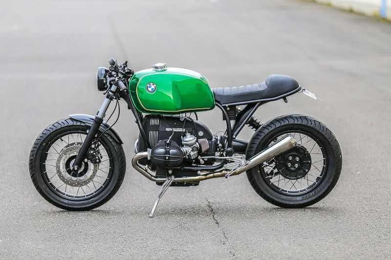 BMW R100R Cafe Racer SE Concept Bike Green First Edition