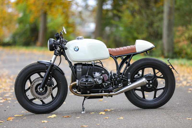 BMW R65 Cafe Racer SE Concept Bike Édition Blanche