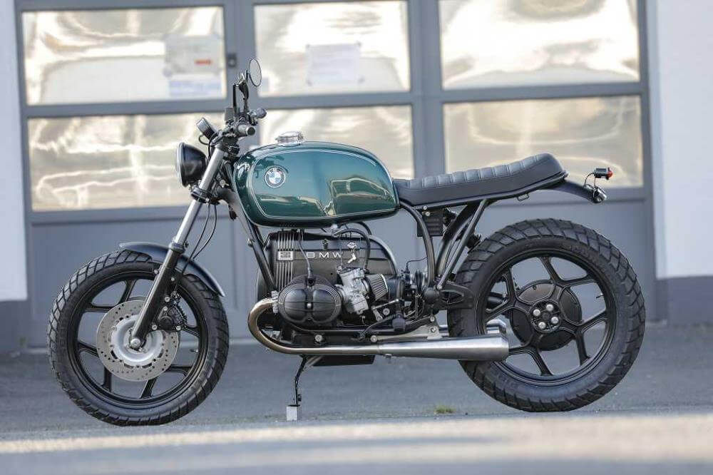BMW Roadster SE Concept Bike Green Beauty Edition long