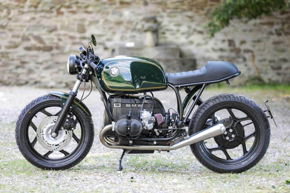 BMW R100 Cafe Racer SE Concept Bike Vert Classique