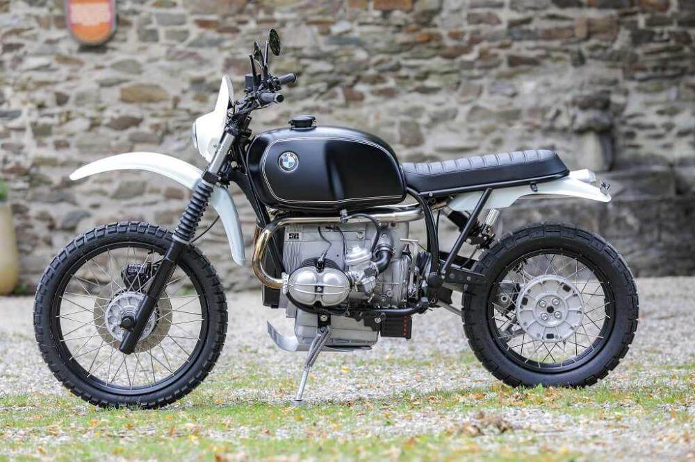 Moto concept BMW R65GS Enduro SE noire
