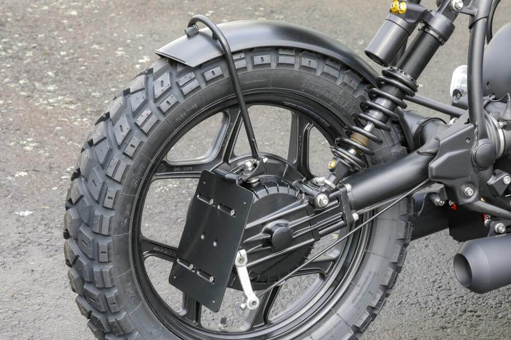 BMW Monolever Bobber Schutzblech Kennzeichenhalter Kit