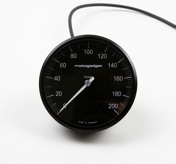 Motogadget chronoclassic 2 speedo, schwarz