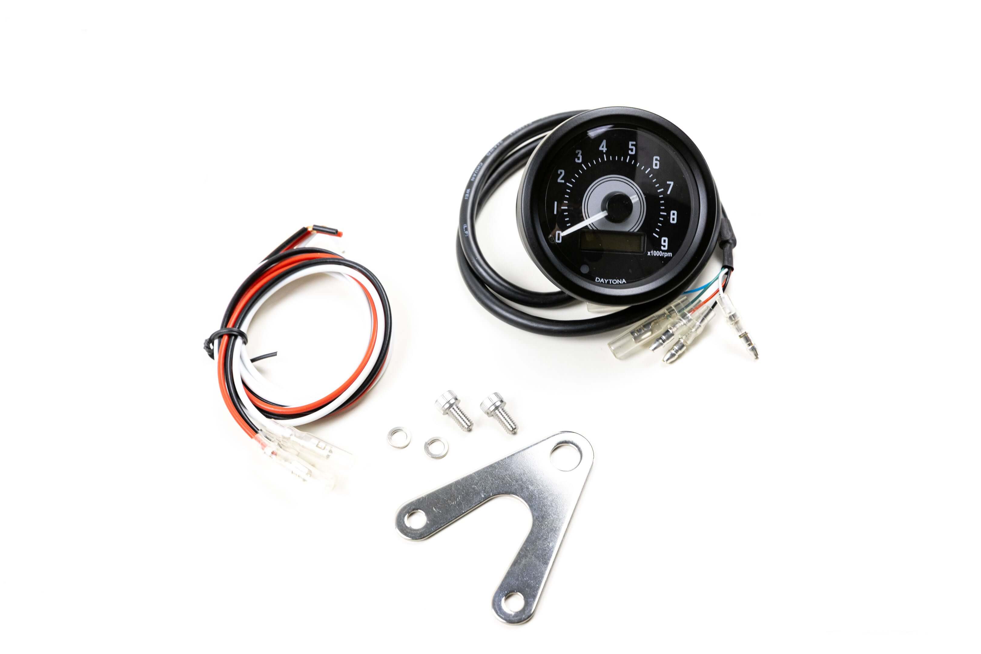 Daytona Velona 60 タコメーター 9000rpm ブラック - Sport Evolution