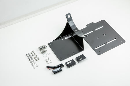 BMW R65 R80 R100 Monolever Twinshock Kennzeichenträger seitlich mit TÜV Gutachten
