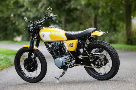 Yamaha SR 500 Umbau inklusiver kompletter Restauration