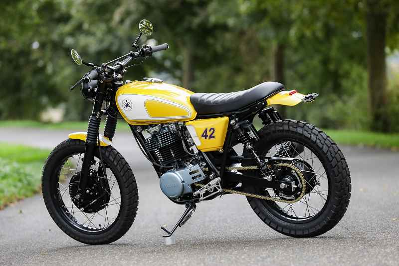 Yamaha SR 500 Umbau inklusiver kompletter Restauration