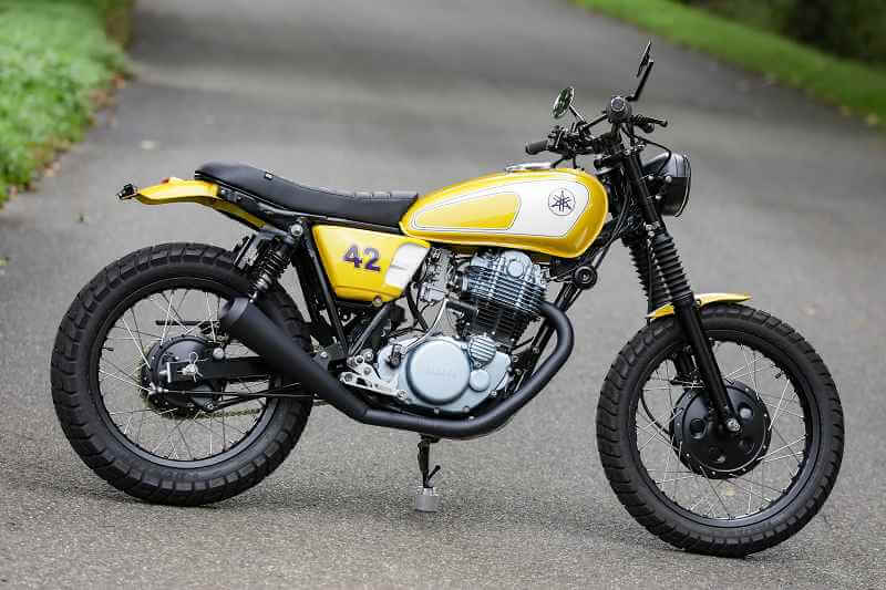 Yamaha SR 500 Umbau inklusiver kompletter Restauration