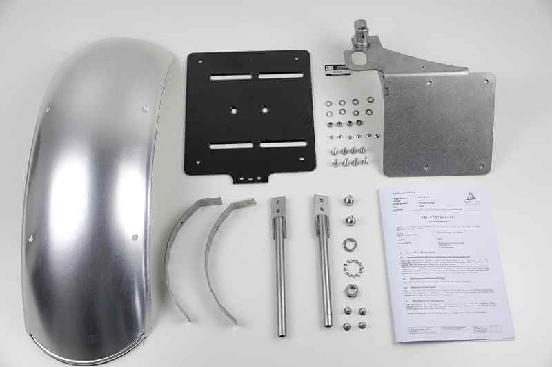 schutzblech bobber BMW Paralever Bobber Mudguard + license plate holder conversion – Sport Evolution