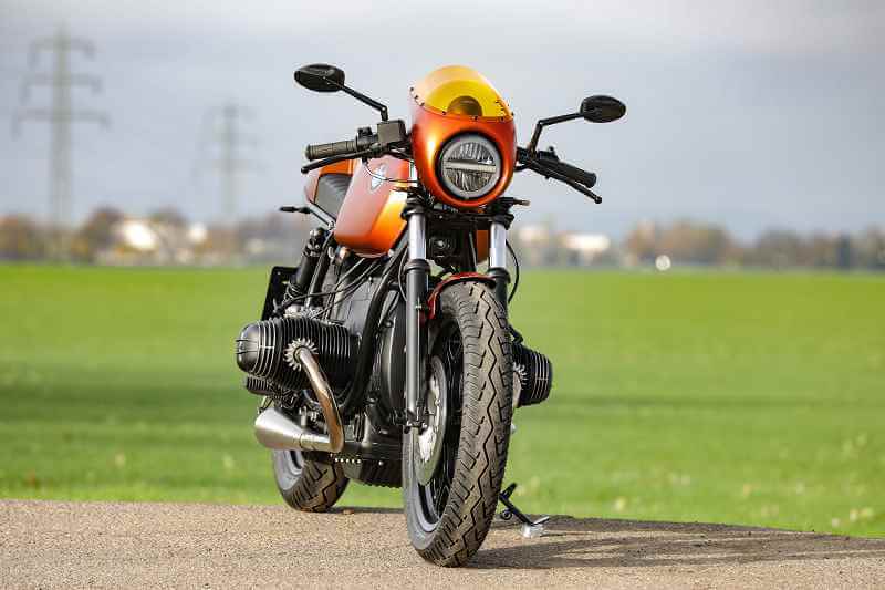 BMW R1070 Cafe Racer SE Concept Bike orange