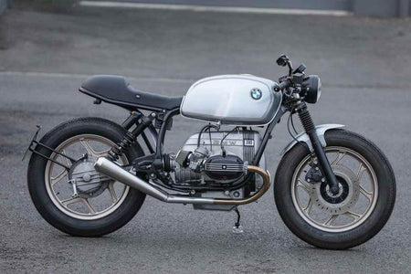 BMW Cafe Racer Concept Bike Special Silver