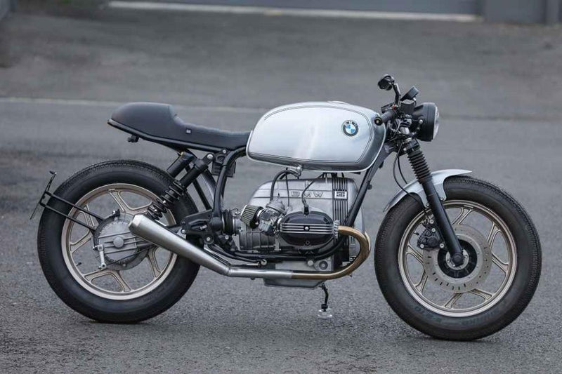 BMW Cafe Racer Concept Bike Special Silver