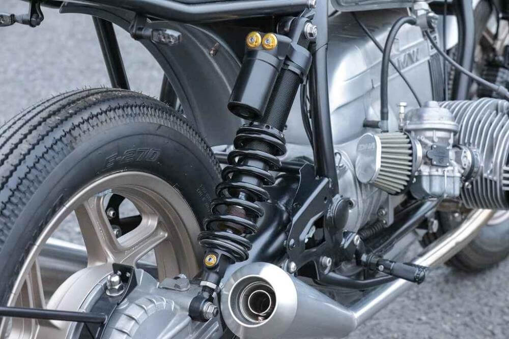 BMW R80 Cafe Racer Concept Bike Special Silver