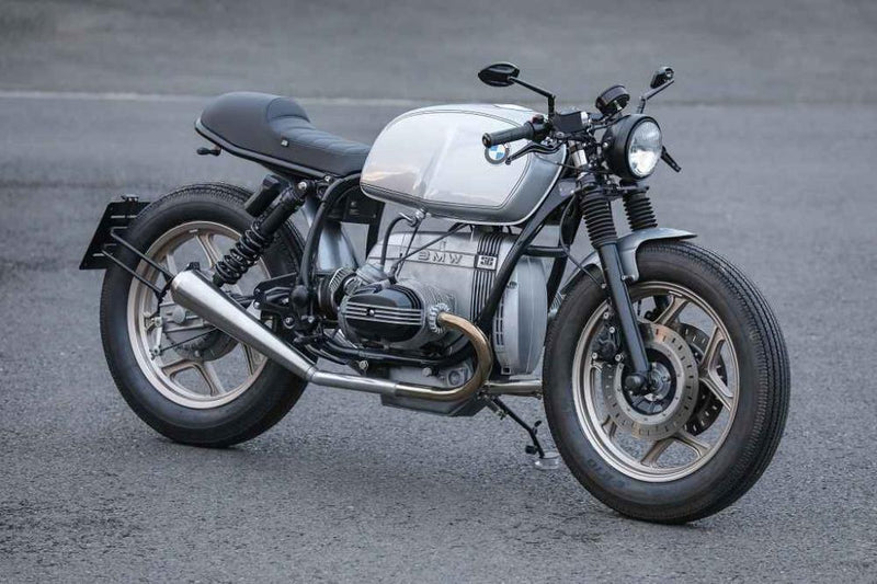 BMW Cafe Racer Concept Bike Special Silver