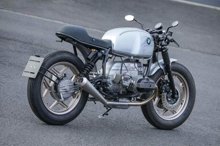 BMW Cafe Racer Concept Bike Special Silver