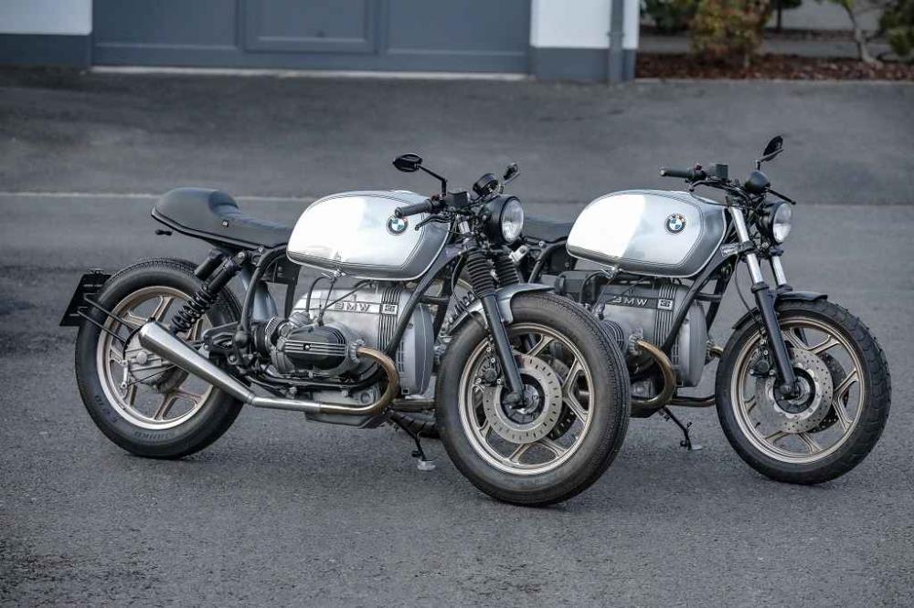 BMW Cafe Racer Concept Bike Special Silver