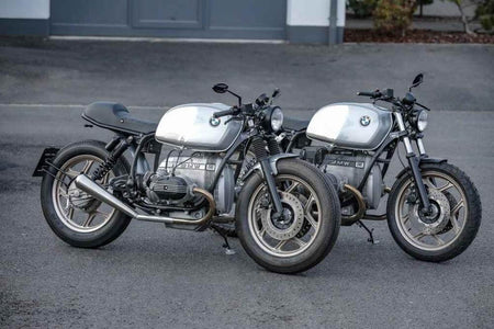 BMW Cafe Racer Concept Bike Special Silver