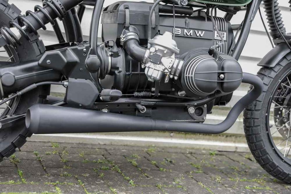 BMW R80R/GS R100R/GS Paralever Bobber 2-2 Komplettanlage mit ABE