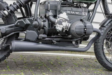 BMW R80R/GS R100R/GS Paralever Bobber 2-2 Komplettanlage mit ABE
