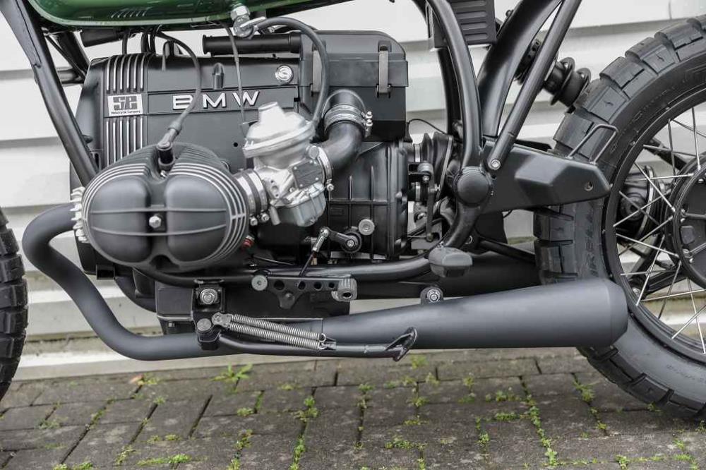 BMW R80R/GS R100R/GS Paralever Bobber 2-2 Komplettanlage mit ABE