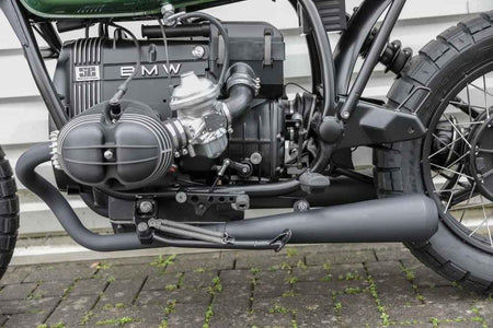 BMW R80R/GS R100R/GS Paralever Bobber 2-2 Komplettanlage mit ABE
