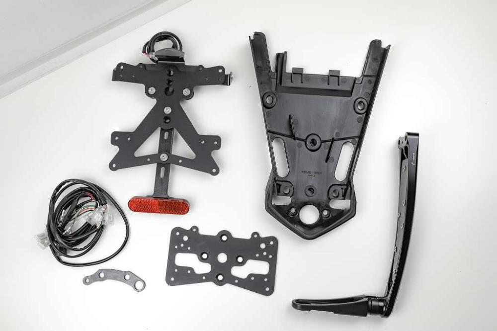 Rizoma Kennzeichenträger-Kit Side Arm