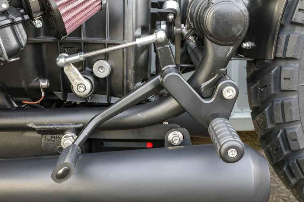 SE Fußrasten Komfort-Verlegekit BMW R65 R80 R100 Monolever Twinshock