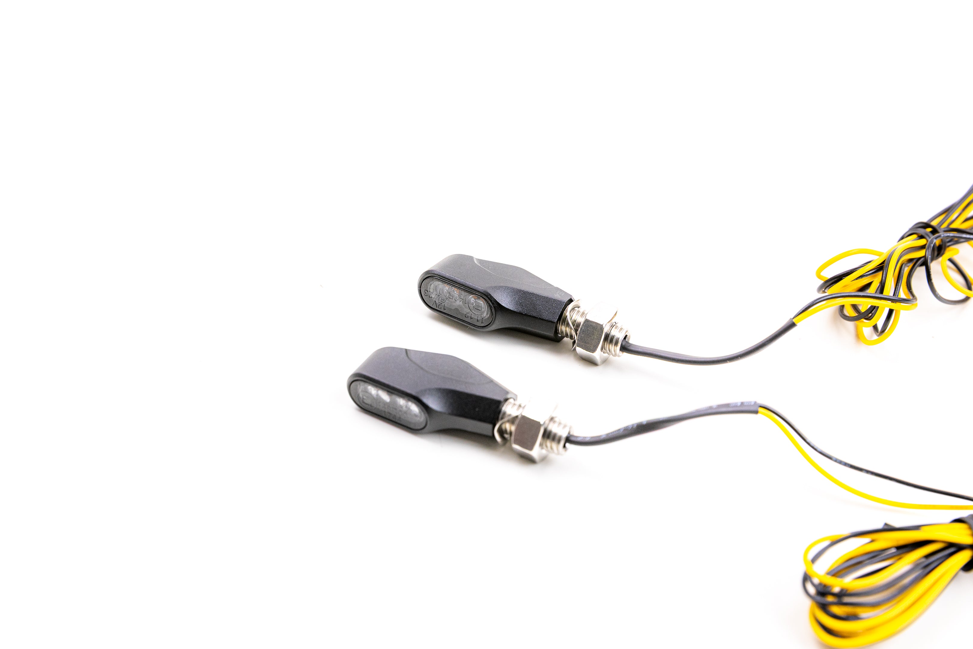 LED Motorradblinker mit Aluminiumgehäuse,  E-geprüft