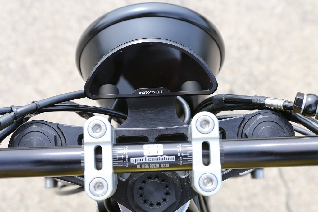 MOTOGADGET Halteblech Motoscope Pro, schwarz