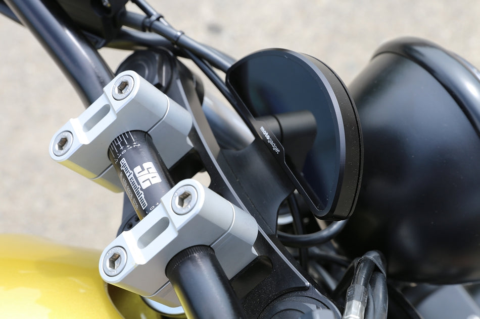 MOTOGADGET Halteblech Motoscope Pro, schwarz