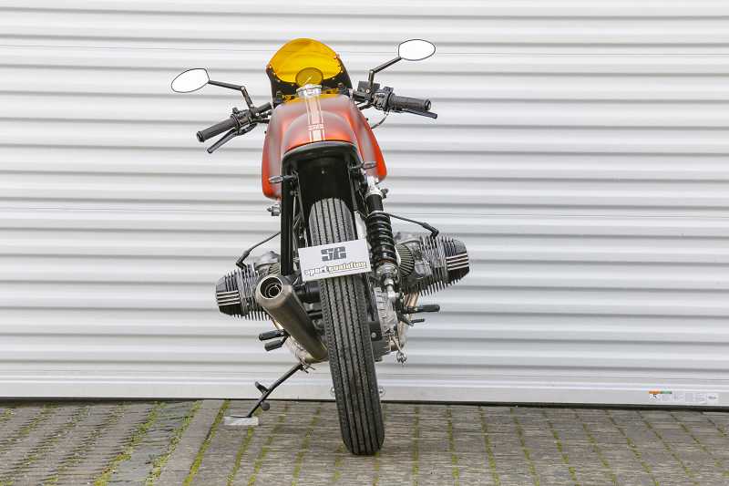 BMW Cafe Racer SE Concept Bike Limited Edition Orange