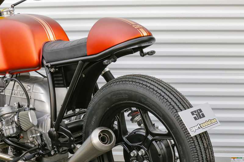 BMW Cafe Racer SE Concept Bike Limited Edition Orange