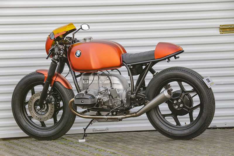 BMW Cafe Racer SE Concept Bike Limited Edition Orange