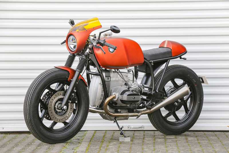BMW Cafe Racer SE Concept Bike Limited Edition Orange
